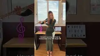 The Final Countdown but with ONE BREATH 😮‍💨 #shorts #cover #flute #music