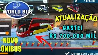 ATUALIZAÇÃO! MORCOPOLO G7 1800 DD 6×2 | WORLD BUS DRIVING SIMULATOR NOVO ÔNIBUS.