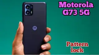 How To Set Screen Lock Pattern In Motorola G73 5G, Screen Lock Password Setting,