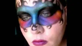 Smoky Jeweled-toned Mask