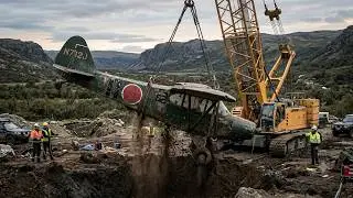 A dramatic and tense evacuation; restoration of a Piper PA-18 Super Cub, a World War II-era aircraft