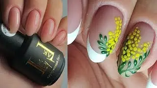 ❤ РИСОВАННЫЙ дизайн за 1 МИНУТУ ❤ ЭКСПРЕСС дизайн ❤ ФРЕНЧ на ногтях ❤ Дизайн ногтей гель лаком ❤