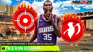 This 6'10 KEVIN DURANT BUILD is OVERPOWERED on NBA 2k25