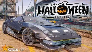 МАШИНА ИЗ КИБЕРПАНК 2077. ИВЕНТ ХЭЛЛОУИН - ГТА 5 РП (GTA 5 RP) BURTON