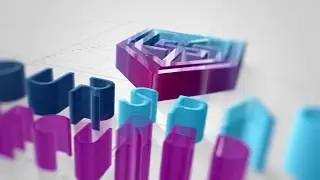 code # 100 | 3d layers logo intro animation