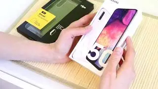 ТЕЛЕФОН SAMSUNG A50 // РАСПАКОВКА // ОБЗОР // ВЫБОР ЖЕНЩИНЫ
