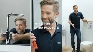 The new GROHE Rapido Shower Frame - Time saving innovation