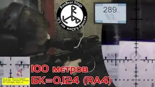 Возможности и отстрел Шторма на 100 метров новыми полнотелыми пулями RusBear Slugs в шестерке 1 МОА