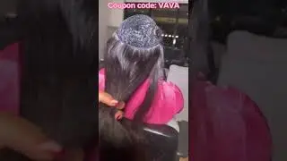 😩How To: Easy Side Part Quick Weave | Beginner Friendly | Leave Out Hairstyle #elfinhair #viral