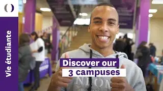 Discover our 3 campuses in Paris, Rouen and Reims