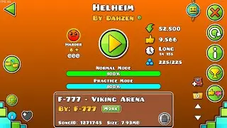 Viking Arena Remake 2.2 [Helheim] | By Dahzen | Geometry Dash 2.2