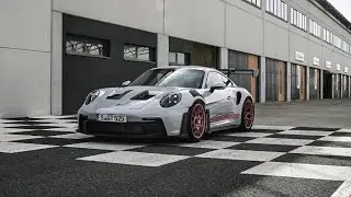 Porsche 911 GT3 RS from 2023 has a large wing and 518 horsepower