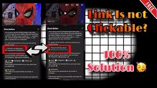 Description Link is not clickable link kaise banaye 2025 | #techalom