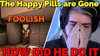 Cellbit Discovers Foolish Took The Happy Pills on QSMP Minecraft
