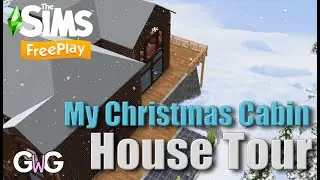 The Sims Freeplay 'My Christmas Cabin' Tour 🎄