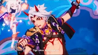 LAGU MACAM APA INI LIRIKNYA GAK NYAMBUNG KOCAG 🤣 #genshinimpact