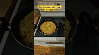 How to make fried rice in 5 seconds