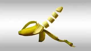 Banana Floating (Levitation) - Pixlr Photo Manipulation