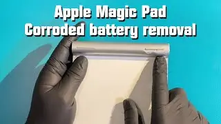 Corroded Apple Magic pad repair