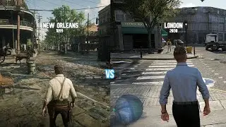 Red Dead Redemption 2 vs Watch Dogs Legion - Graphics / Details / Realism
