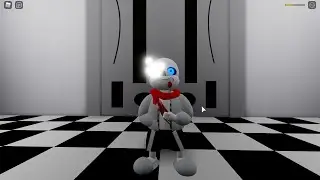 Roblox | AfterTale Sans review | Sans vs Chara