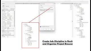 Create a Discipline & Sub-Discipline in Revit MEP