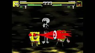 MUGEN Battle: Spongebob VS Slendybob