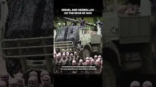 Israel and Hezbollah on the edge of war. #shorts