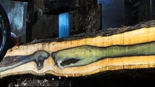 Incredible long teak Wood Cutting Skill || indian teak wood