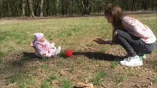 VLOG На пикнике с реборном Лили/ On a picnic with a reborn Lily