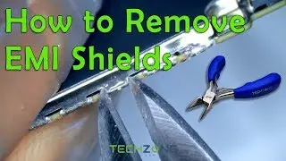How to Remove iPhone EMI Shields With Micro Shears