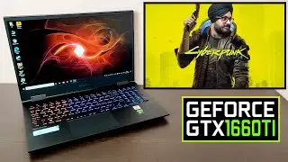 Cyberpunk 2077 [Ray Tracing + All Settings ] on HP Omen 15 [Ryzen 5 4600H] [GTX 1660Ti] [8gb Ram] 🔥