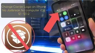 NEW Change Carrier Logo On iOS 12 - 12.1.2 NO Jailbreak NO Computer