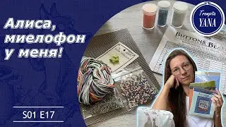 S01 E017  Распаковка Mill Hill с 123Stitch | О логистике и прилипшей бумаге | Китайский квартал