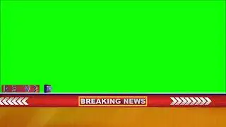 Green Screen Breaking News Template Lower Third HD Ticker 03 Styles Animation with Arrow Effect Free