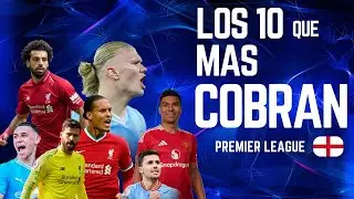 Estos son los 10 JUGADORES MEJOR PAGADOS de la PREMIER LEAGUE