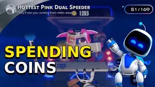 Astro Bot - Spending Coins In Gatcha Lab