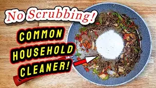 EASY! Way To Clean Nonstick Pans ~ This HACK Will Blow Your Mind!
