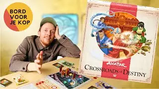 Avatar: The Last Airbender - Crossroads Of Destiny - Bordspel