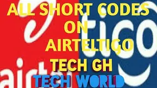 All short codes on Airteltigo