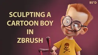 Sculpting a Cartoon Boy in Zbrush - Xploding Cube