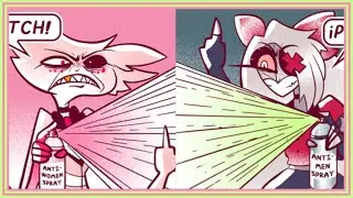 Angeldust vs. Vaggie: Who Wins? (Alastor Ofc)
