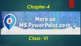 More On Ms Powerpoint Class 6 Chapter 4 Back Exercise & Ques Ans