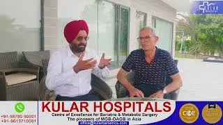 Dr. Karl Rheinwalt, Bariatric Surgeon from Germany at Kular Institute of Excellence, Bija, Punjab.