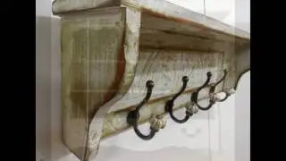 Antique Kitchen Wall Shelves With Drawers