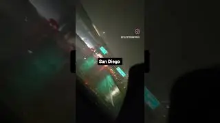 We getting wet!! #sandiego #rain