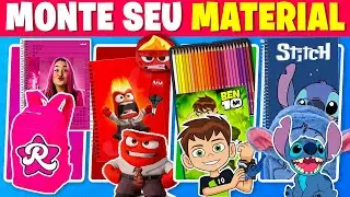 🎒 MONTE SEU MATERIAL ESCOLAR | jogo das Escolhas | #quiz #labquiz
