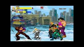 Final Fight Alpha - stage 2 - OpenBor Preservation Project