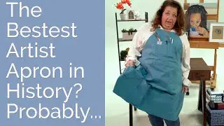 Cheap Joe's 2 Minute Art Tips - The Bestest Artist Apron in History?  Probably...