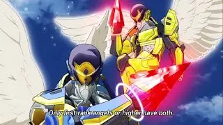 PLATINUM END EPISODE 3  Metropoliman's Angel and other Human God's Candidates Appearance